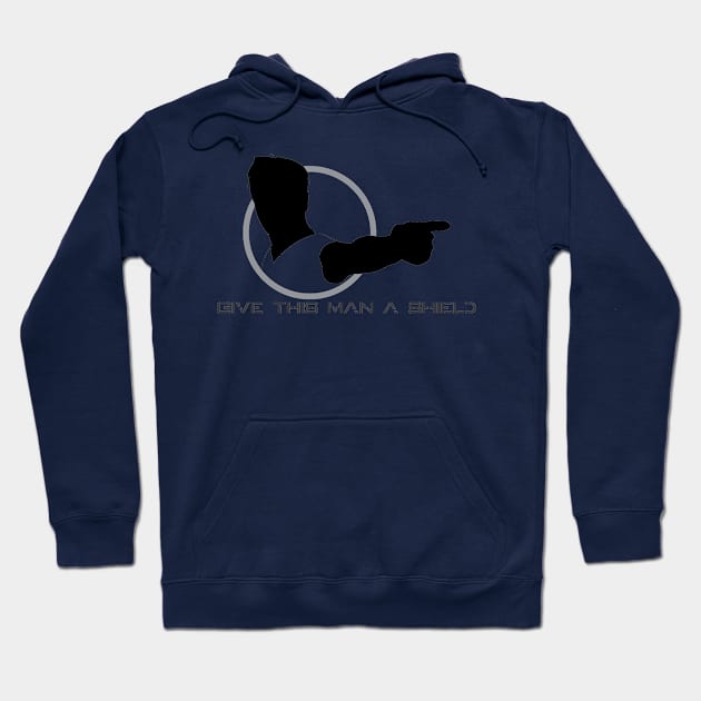 Give This Man A Shield - 01 Hoodie by SanTees